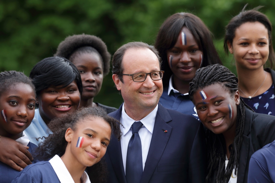 Encuesta.  Adelgazamiento de François Hollande