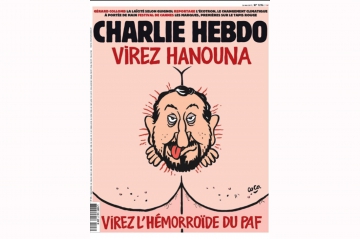 Cyril Hanouna, "l'hémorroïde du Paf" en Une de "Charlie Hebdo"
