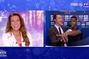 Coupe du monde - Paul Pogba crée le malaise en direct sur TF1