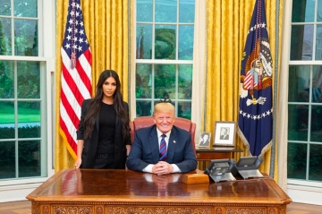 Kim Kardashian souhaite voir Donald Trump 