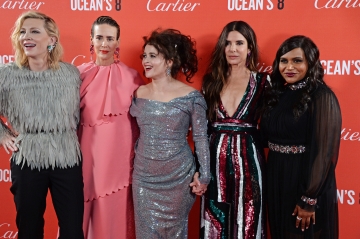 Sandra Bullock, Cate Blanchett, Rihanna... les stars d'Ocean's Eight envahissent Londres