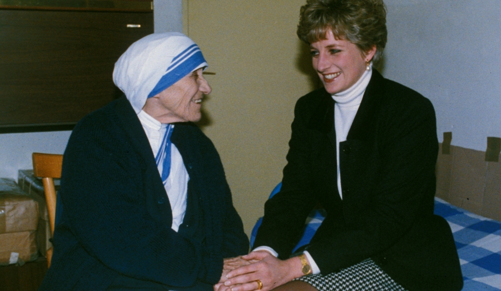 Image result for "diana" AND "mother teresa"