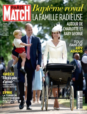 Couverture magazine Paris Match